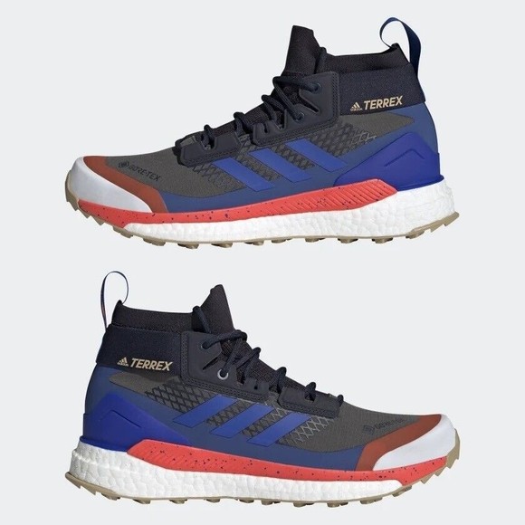 MEN\'S Adidas Terrex Free Hiker GTX Grey Bold Blue FZ3368 main image 7